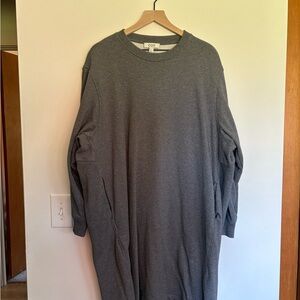 COS Sweatshirt Cocoon dress with pockets